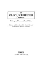An_Olive_Schreiner_reader