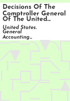 Decisions_of_the_Comptroller_General_of_the_United_States__Advance_sheets